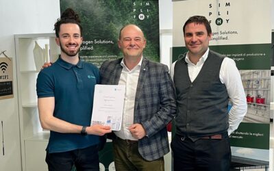 Simplifhy raggiunge la Core-Partnership con Enapter per la realizzazione di un impianto AEM 50 Nm3/h